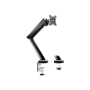 Logilink , Desk Mount , Tilt, swivel, level adjustment, rotate , 17-32 , Maximum weight (capacity) 8 kg , Black/Red