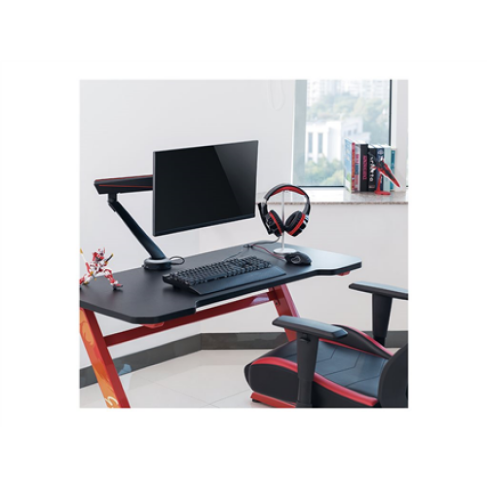 Logilink , Desk Mount , Tilt, swivel, level adjustment, rotate , 17-32 , Maximum weight (capacity) 8 kg , Black/Red