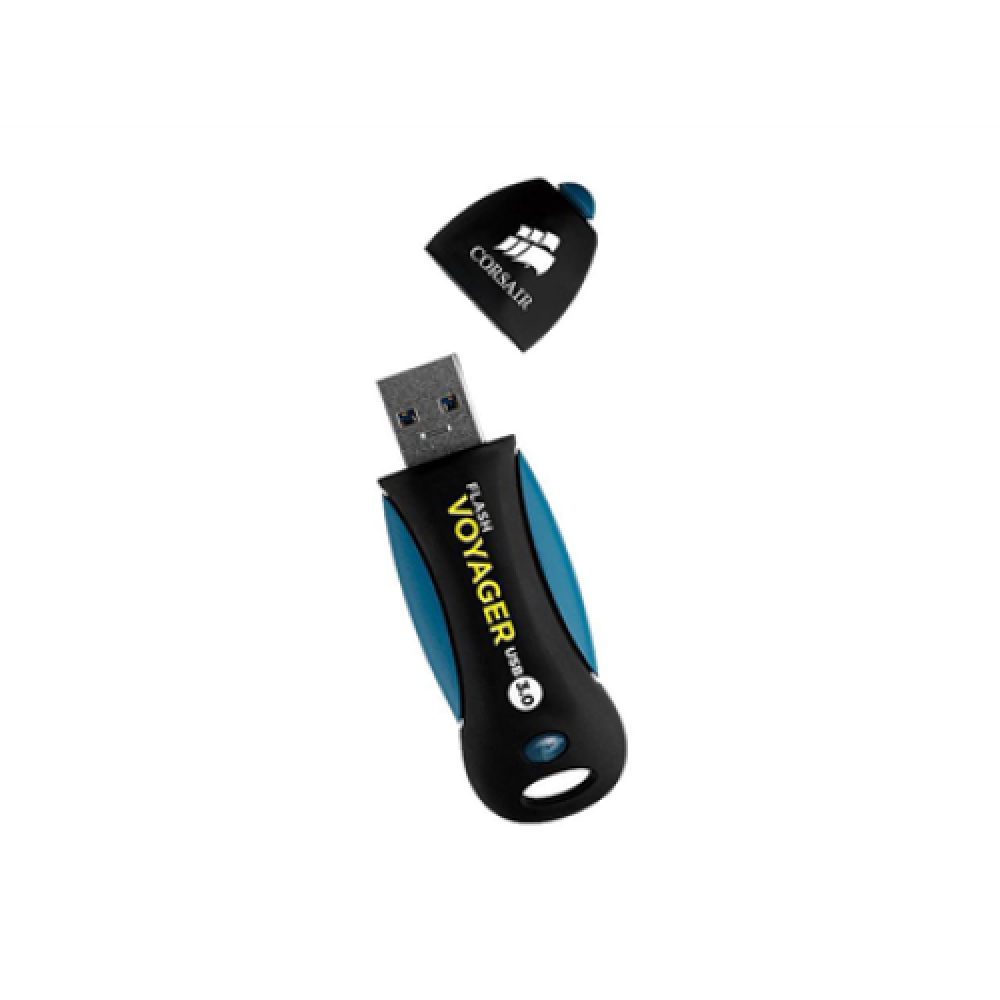 Corsair , Flash Drive , Voyager , 256 GB , USB 3.0 , Black/Blue