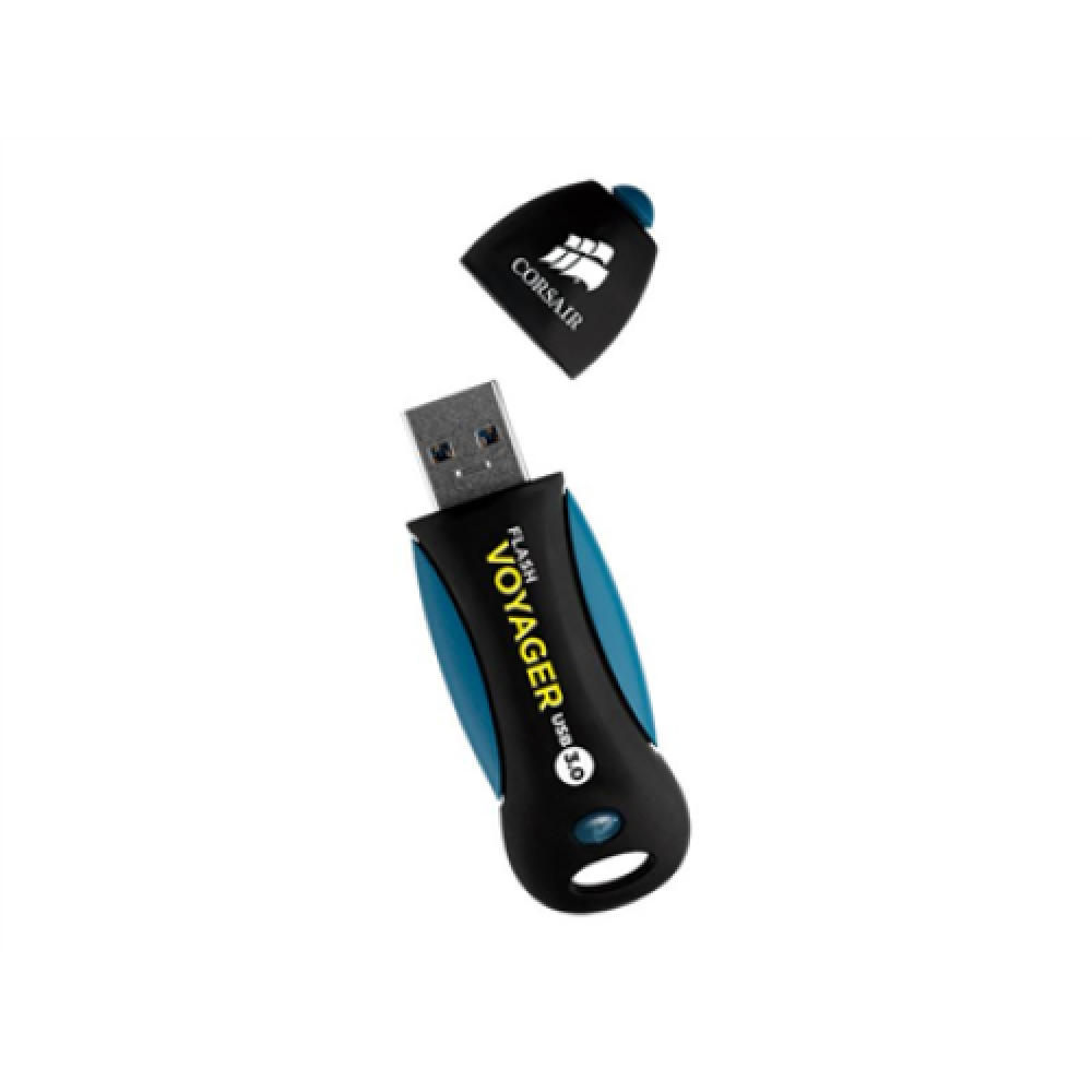 Corsair , Flash Drive , Voyager , 256 GB , USB 3.0 , Black/Blue