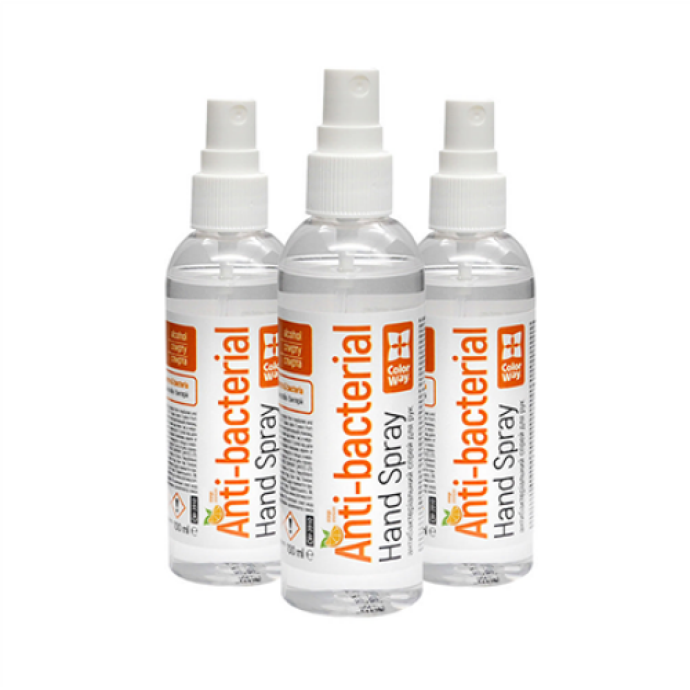 ColorWay alcohol hand sanitizer 100 ml (orange) , ColorWay , Alcohol hand sanitizer , CW-3910 , Cleaning Gel , 100 ml