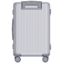 Aluminum Frame Luggage 24 , 4800 g , Luggage , Grey , Polycarbonate/Polyester