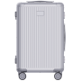 Aluminum Frame Luggage 24 , 4800 g , Luggage , Grey , Polycarbonate/Polyester