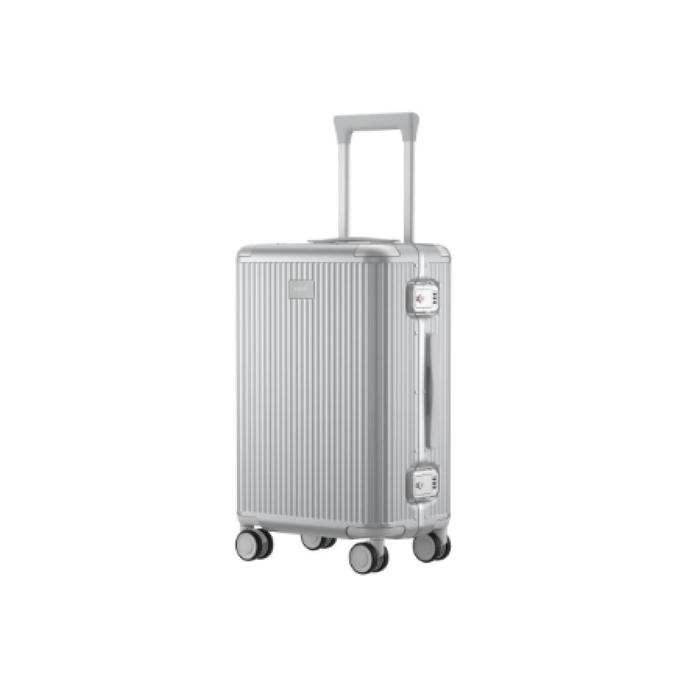 Aluminum Frame Luggage 24 , 4800 g , Luggage , Grey , Polycarbonate/Polyester