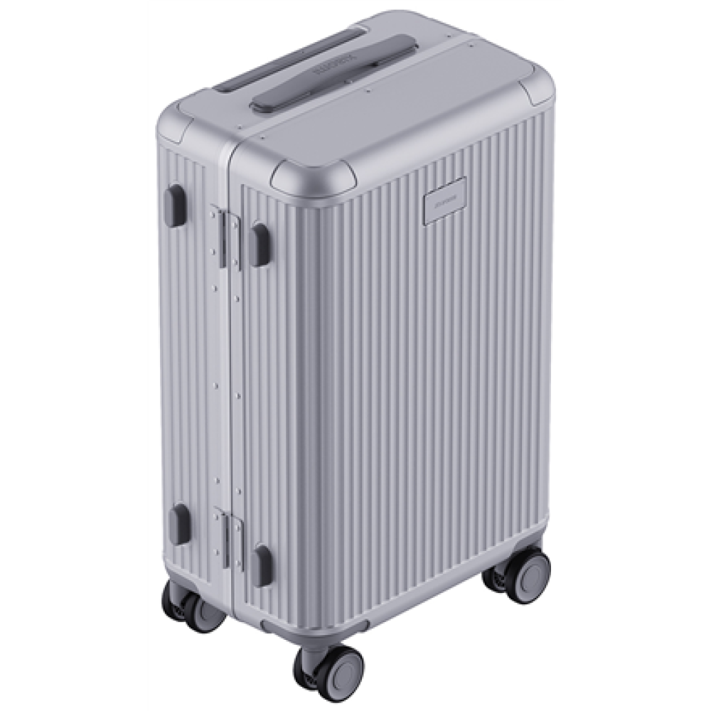 Aluminum Frame Luggage 24 , 4800 g , Luggage , Grey , Polycarbonate/Polyester