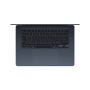 Apple MacBook , Air , Midnight , 15 , 2880 x 1864 pixels , Apple M4 , 16 GB , Solid-state drive capacity 512 GB , Apple M4 chip 10-core CPU/10-core GPU , macOS , 802.11ax , Bluetooth version 5.0 , Keyboard language English , Keyboard backlit , Warranty 12
