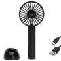 Adler Mini USB Fan , AD 7338 , Desk fan , Black , Diameter 7 cm , Number of speeds 3