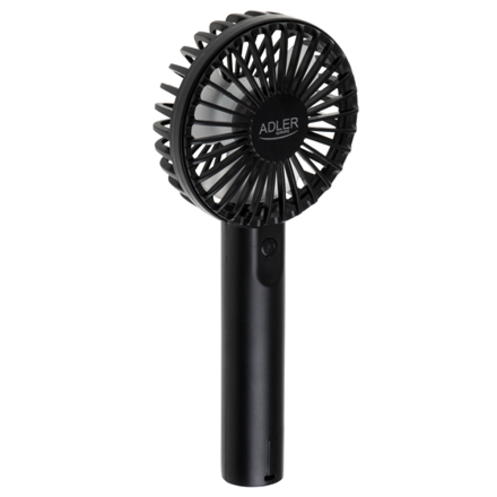 Adler Mini USB Fan , AD 7338 , Desk fan , Black , Diameter 7 cm , Number of speeds 3