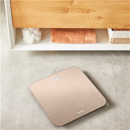 TEFAL PP1900V0 Classic , Bathroom Scale , Maximum weight (capacity) 180 , Accuracy 100 , Dune Metal