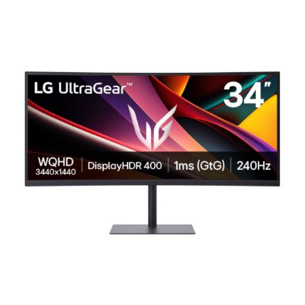 LG , 34G630A-B , 34 , VA , WQHD , 21:9 , 240 Hz , 1 ms , 3440 x 1440 pixels , 300 cd/m² , HDMI ports quantity 2 , Black