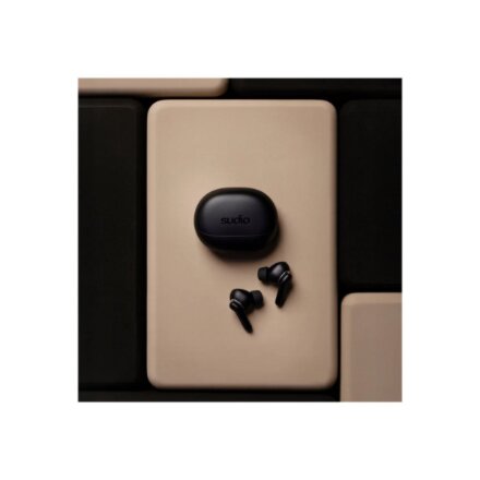 Sudio Earbuds , E4 Pro , Bluetooth , In-ear , Microphone , Midnight Black , Noise canceling , Noise reduction