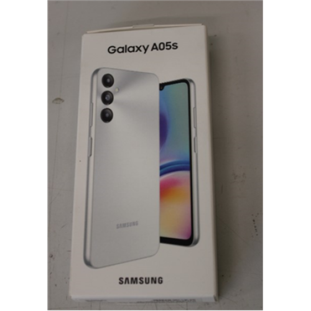SALE OUT. Samsung Galaxy A05s (Silver) Dual SIM 6.7“ PLS LCD 1080x2400/2.4GHz&1.9GHz/128GB/4GB RAM/Android 13/WiFi,BT,4G,DAMAGED PACKAGING , Galaxy , A05s , Silver , 6.7 , PLS LCD , 1080 x 2400 pixels , Snapdragon 680 4G (6 nm) , Internal RAM 4 GB , 1