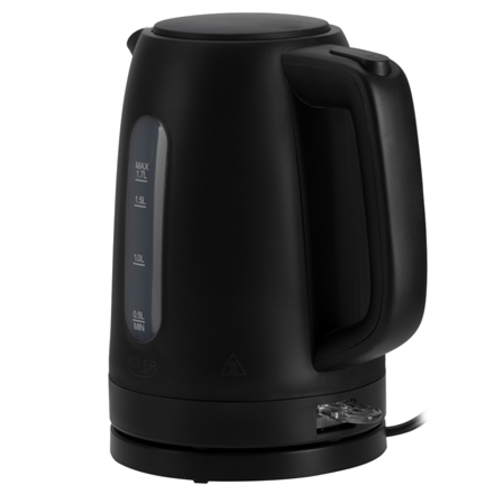 Adler Kettle , AD 1379b , Electric , 2200 W , 1.7 L , Polypropylene , 360° rotational base , Black