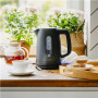 Adler Kettle , AD 1379b , Electric , 2200 W , 1.7 L , Polypropylene , 360° rotational base , Black