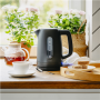 Adler Kettle , AD 1379b , Electric , 2200 W , 1.7 L , Polypropylene , 360° rotational base , Black