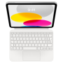 Apple , White , Magic Keyboard Folio for iPad (10th generation) , Compact Keyboard , Wireless , SE