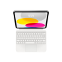 Apple , White , Magic Keyboard Folio for iPad (10th generation) , Compact Keyboard , Wireless , SE