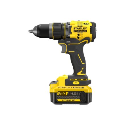 Stanley , 18V V20 Premium Brushless Hammer Drill Driver - 4.0Ah Kit , SFMCD721M2K-QW , 18 V , 4.0 Ah , Lithium-Ion (Li-Ion)