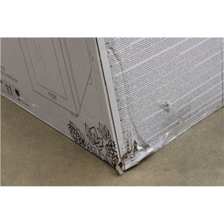 SALE OUT. Adler , Beverage Pantry , AD 8083 , Energy efficiency class G , Free standing , Bottles capacity 12 , Black , DAMAGED PACKAGING, SCRATCHED DOOR AND THE RIGHT SIDE