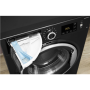 Hotpoint Washing machine NLCD 945 BS A EU N Energy efficiency class B, Front loading, Washing capacity 9 kg, 1400 RPM, Depth 60.5 cm, Width 59.5 cm, Display, LCD, Steam function, Black