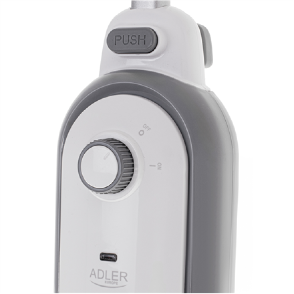 Adler Steam mop , AD 7057 , Power 1300 W , Water tank capacity 0.38 L , White/Grey