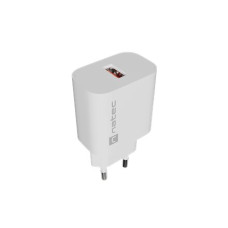 Natec Ribera USB Charger 1X USB-A 18W, White