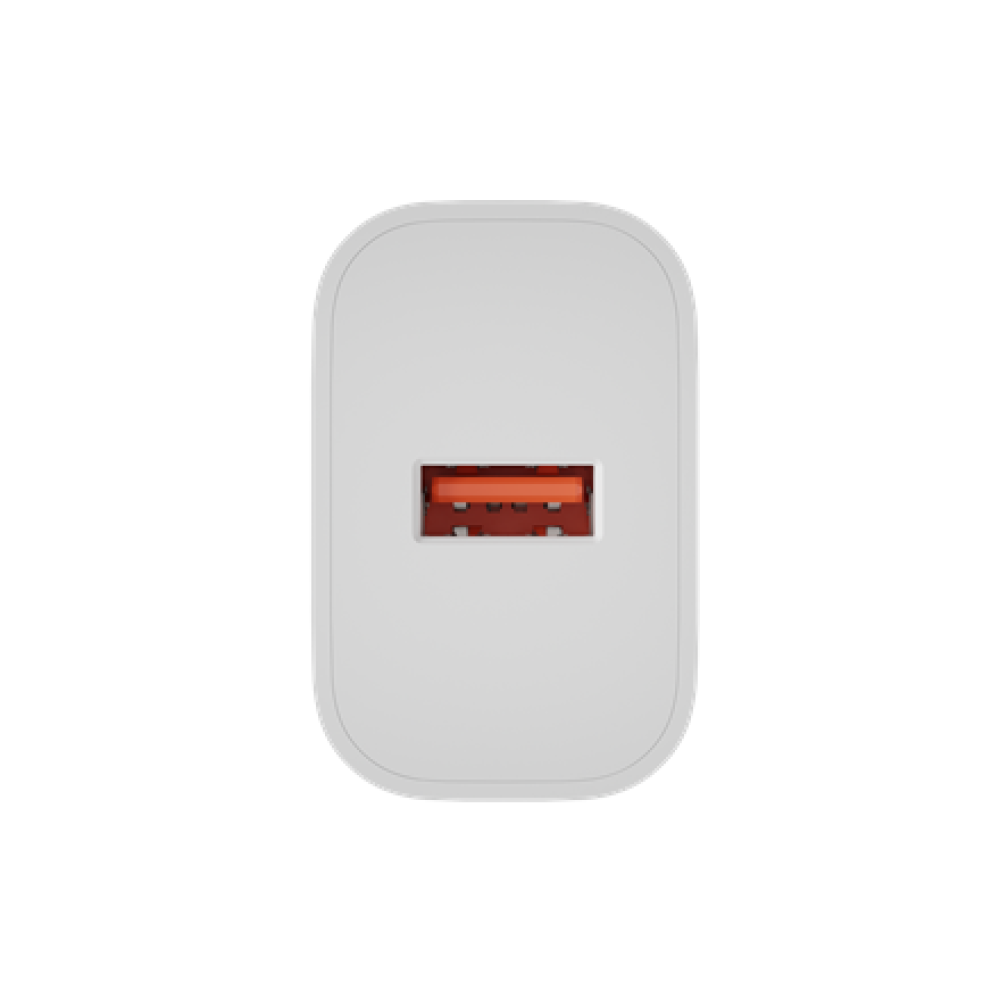 Natec Ribera USB Charger 1X USB-A 18W, White