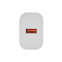 Natec Ribera USB Charger 1X USB-A 18W, White
