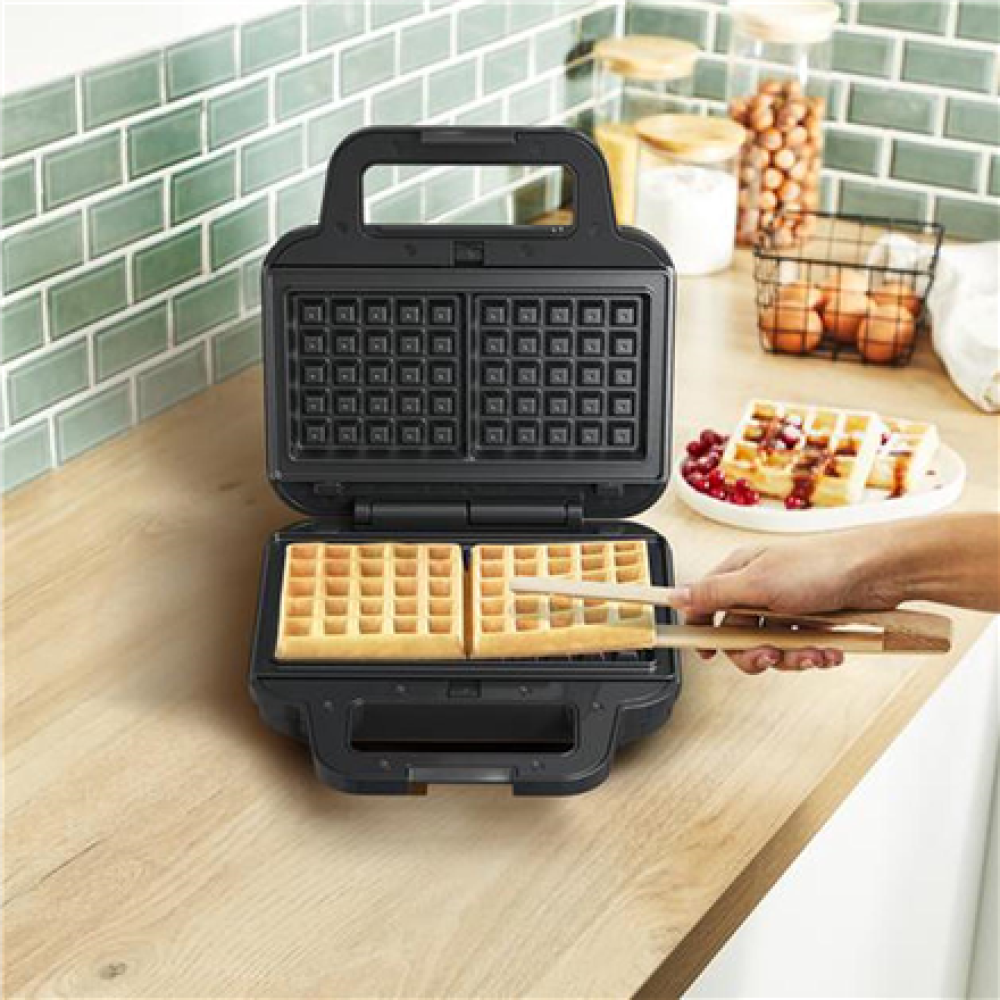 TEFAL , UltraCompact 3in1 SW383D10 , Sandwich Maker , 700 W , Number of plates 3 , Gray/Black