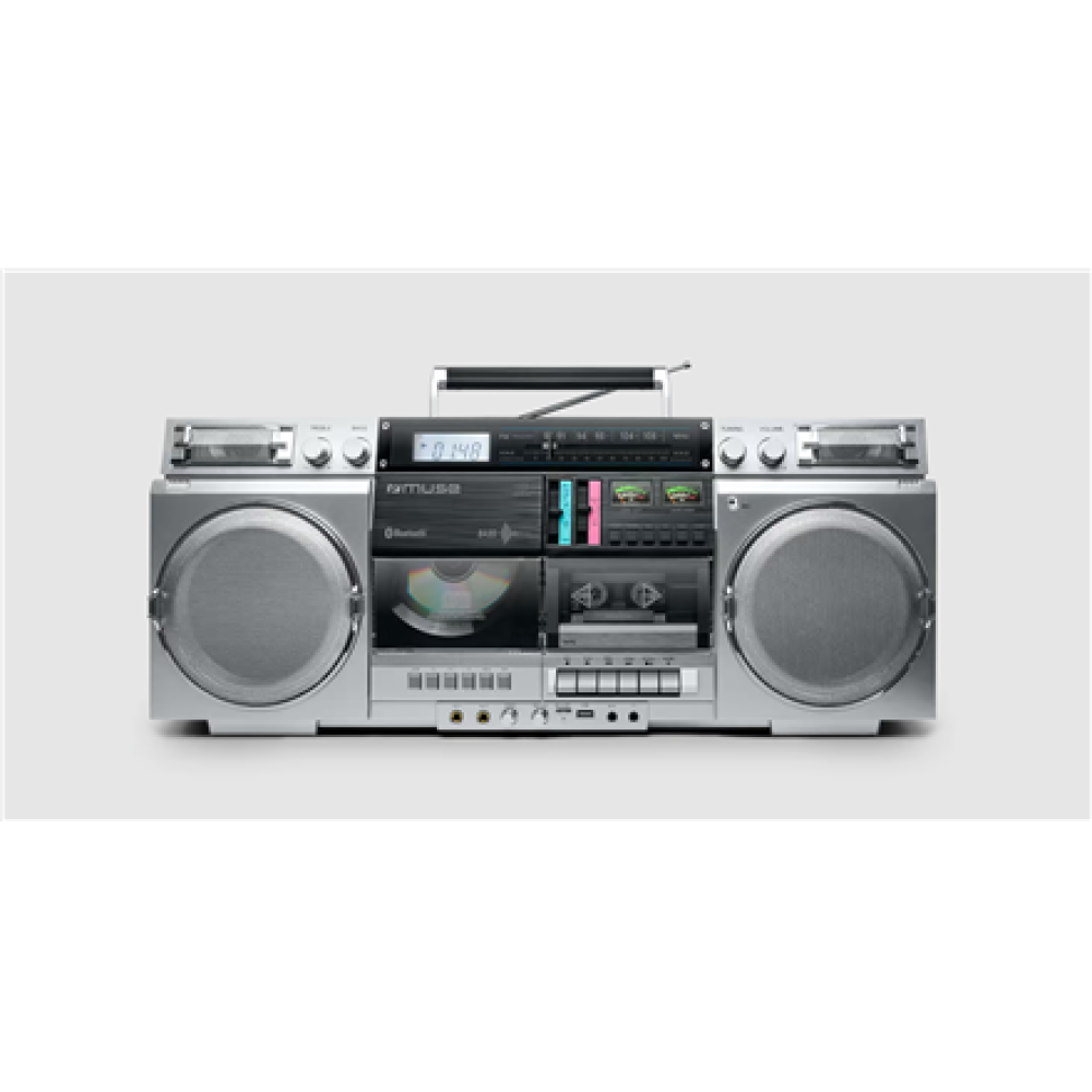 Muse , Ghetto Blasters , M-380 GBS , AUX in , Bluetooth , Cassette deck , CD player