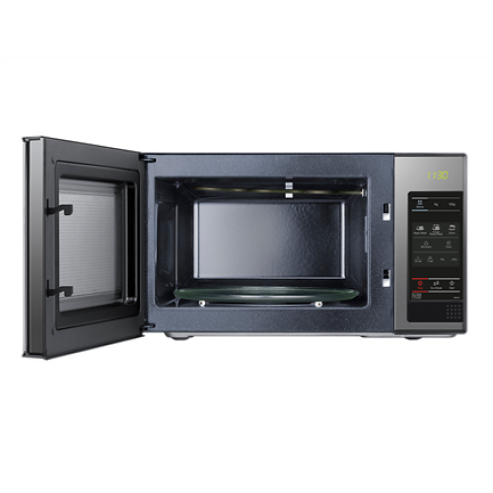 Samsung Microwave oven SHINE Solo ME83X 23 L, 1150 W, Silver, Free standing, Defrost function