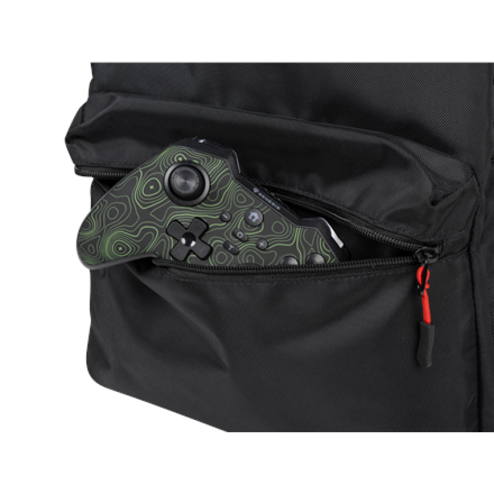 Genesis Pallad 200 , Fits up to size 14.1 , Backpack , Black , Shoulder strap