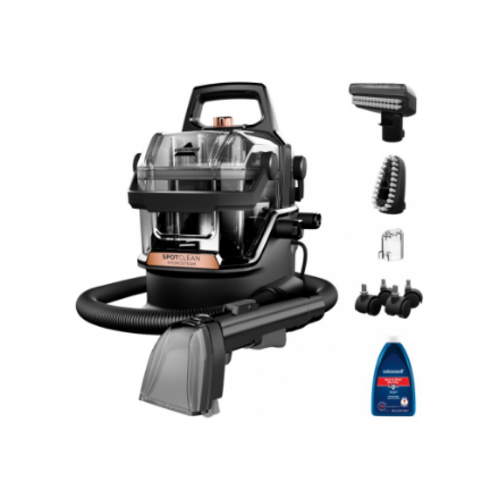 Bissell , Portable Carpet and Upholstery Cleaner , SpotClean HydroSteam Pro , Corded operating , Washing function , 1000 W , - V , Black