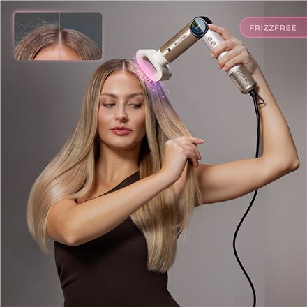 Cecotec Styling Brush , AirGlam 14in1 Flex Black , Ion conditioning , Barrel diameter 32 mm/35 mm , 1400 W , Black