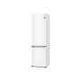 LG , Refrigerator , GBB72SWVGN , Energy efficiency class D , Free standing , Combi , Height 203 cm , No Frost system , Fridge net capacity 233 L , Freezer net capacity 107 L , Display , 35 dB , White