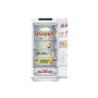 LG , Refrigerator , GBB72SWVGN , Energy efficiency class D , Free standing , Combi , Height 203 cm , No Frost system , Fridge net capacity 233 L , Freezer net capacity 107 L , Display , 35 dB , White