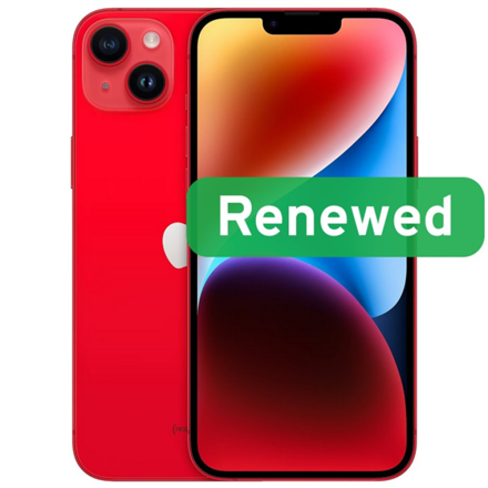 Apple Renewed Grade C , Apple iPhone 14 , Red , 6.1 , Super Retina XDR OLED , 128 GB , 5G , iOS