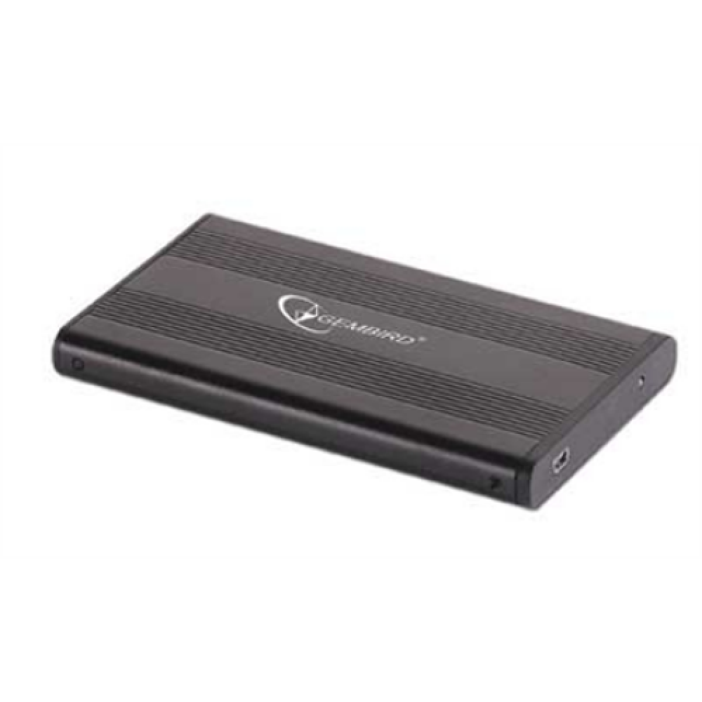 Gembird External USB 2.0 enclosure for 2.5 SATA HDDs, mini-USB 5pin connector , Gembird