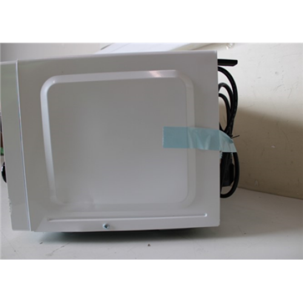 SALE OUT. Sharp YC-MS01E-W Microwave Oven, 20 L capacity, White, DAMAGED PACKAGING, SCARTCHED THE SIDE AND DENT , Sharp , Microwave Oven , YC-MS01E-W , Free standing , 800 W , White , DAMAGED PACKAGING, SCARTCHED THE SIDE AND DENT