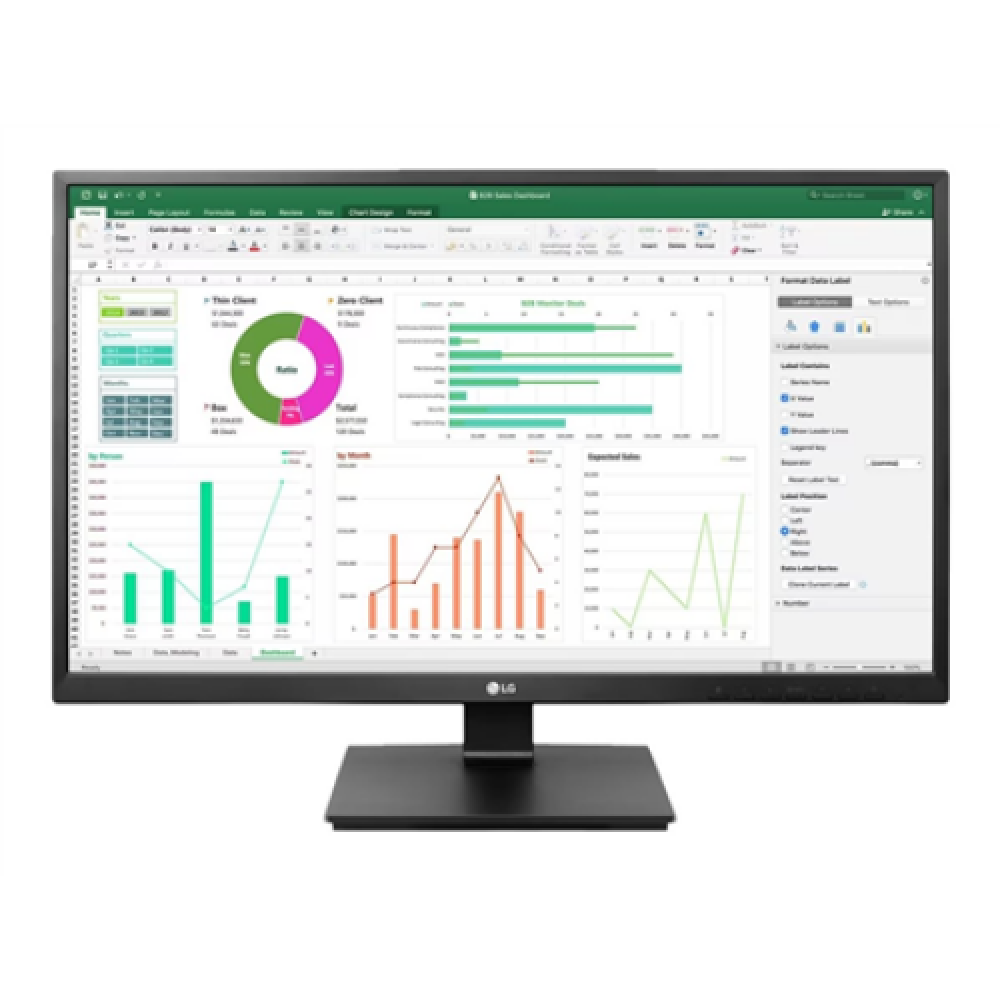 LG , Monitor , 24BN55YP-B.AEU , 24 , IPS , 1920 x 1080 pixels , 16:9 , 5 ms , 250 cd/m² , Black , HDMI ports quantity 1 , 75 Hz