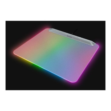 Razer RGB Gaming Mouse Mat , Firefly V2 Pro , Phantom White Edition