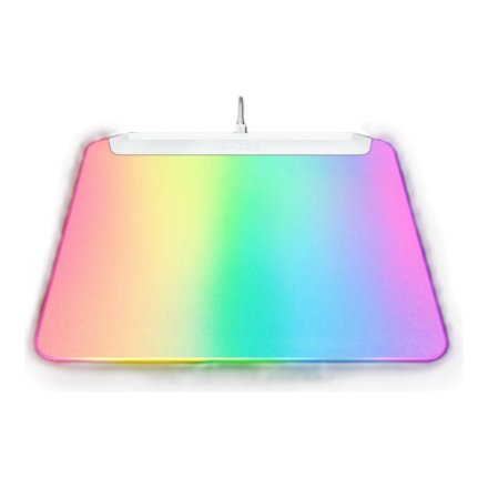 Razer RGB Gaming Mouse Mat , Firefly V2 Pro , Phantom White Edition