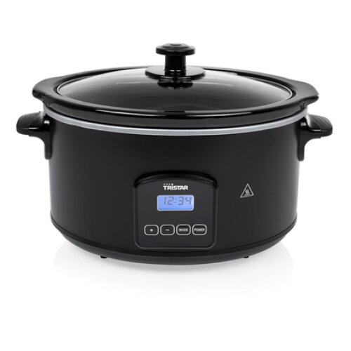 Tristar , Digital Slowcooker , VS-3920 , 210 W , Stainless steel , 4.5 L , Number of programs 4 , Black