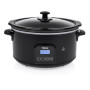 Tristar , Digital Slowcooker , VS-3920 , 210 W , Stainless steel , 4.5 L , Number of programs 4 , Black