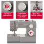 Singer , Sewing Machine , 4432 Heavy Duty , Number of stitches 110 , Number of buttonholes 1 , Grey