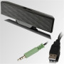 Microlab , B 51 , Black , Output power: 4 Watt RMSPower distribution: 2 Watt x 2Harmonic distortion: < 5% 1 W 1 kHzFrequency response: 80 Hz - 18 kHzSignal/Noise ratio: 65 dBSeparation: 40 dB W , 4 W , Portable speaker