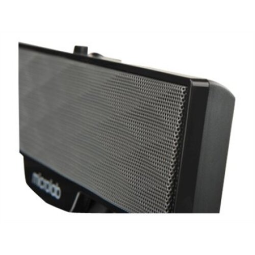 Microlab , B 51 , Black , Output power: 4 Watt RMSPower distribution: 2 Watt x 2Harmonic distortion: < 5% 1 W 1 kHzFrequency response: 80 Hz - 18 kHzSignal/Noise ratio: 65 dBSeparation: 40 dB W , 4 W , Portable speaker