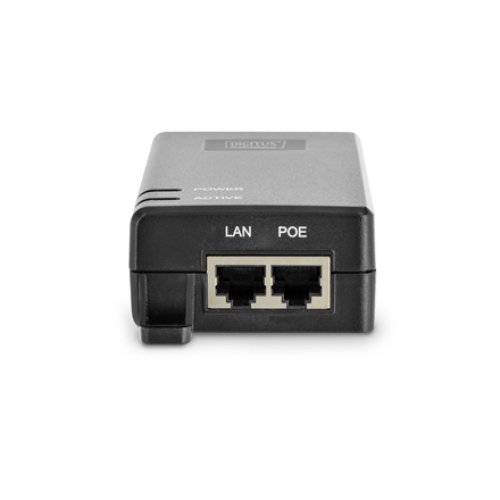 Digitus , Gigabit Ethernet PoE+ Injector , DN-95103-2 , 10/100/1000 Mbit/s , Ethernet LAN (RJ-45) ports 1xRJ-45 10/100/1000 Mbps Gigabit, 1xRJ-45 10/100/1000 Mbps PoE Output