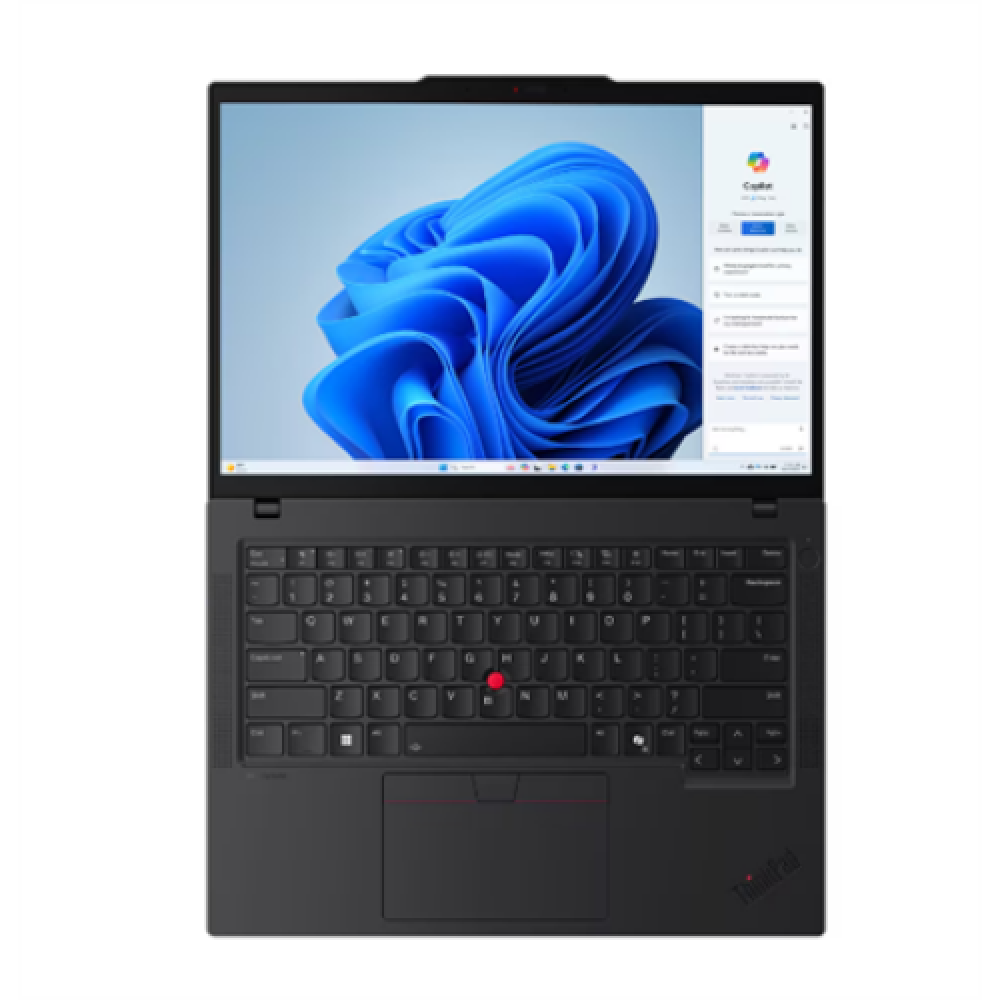 Lenovo ThinkPad T14 , Black , 14 , IPS , WUXGA , 1920 x 1200 pixels , Anti-glare , Intel Core U7 , 155U , 16 GB , SO-DIMM DDR5 , Solid-state drive capacity 512 GB , Intel Graphics , Windows 11 Pro , 802.11ax , Bluetooth version 5.3 , LTE Upgradable , Keyb