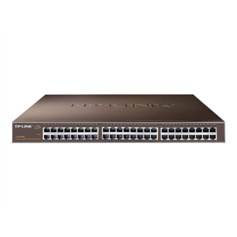 TP-LINK , 48-Port Gigabit Rackmount Switch , TL-SG1048 , Unmanaged , Rackmountable